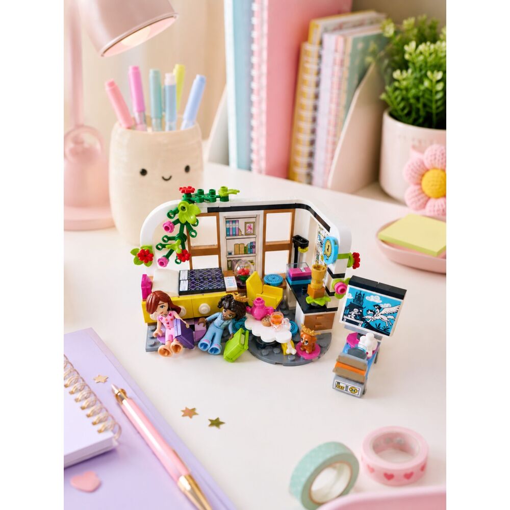Aliya's Room LEGO Friends 41740 Girls Play set with Mini figures Collection